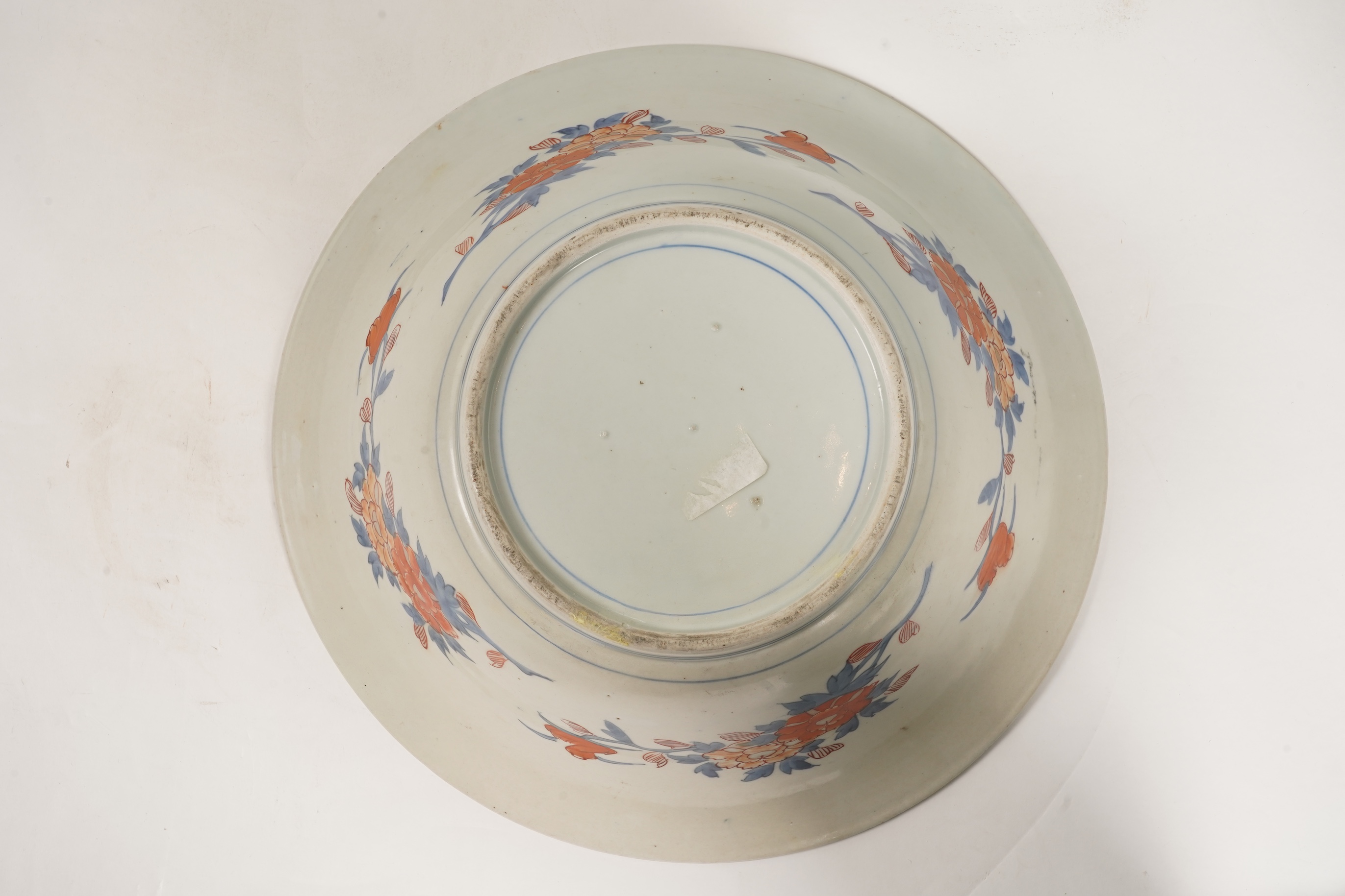 A Japanese Imari ewer and basin, late 19th century